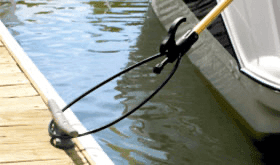 Loop a dock cleat